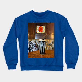 J W Lees Stout in Red Lion Withington Manchester Crewneck Sweatshirt